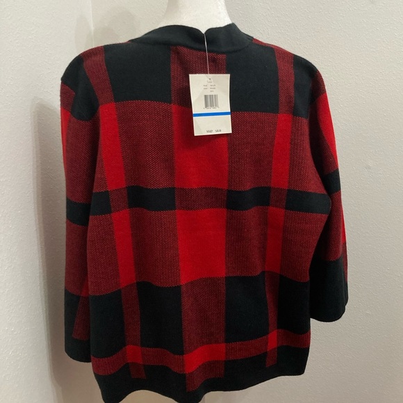 NWT Designers Originals Sweater Cardigan Size Petite XL - Picture 6 of 13